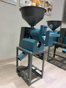 Agricultural Stainless Steel Motor Driven Flour Mill Grinder 220V 2.2kW 80 120kg h Capacity for Corn