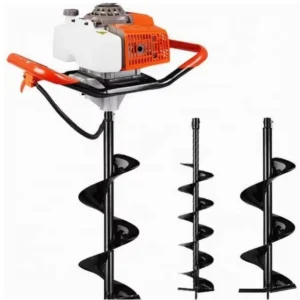 Agriculture 52CC Power Earth Augers Loader Hydraulic Post Hole Digger Auger with Auger Bit for Ground Drill