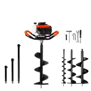 Agriculture Portable High Speed Hand Operated Gasoline Engine Groundwater Deep Drilling Machine Power Earth Augers