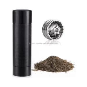 Aluminum & Stainless Steel Pepper Grinder Pepper Mill