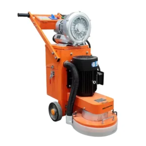 Automatic Dust free Concrete Floor Grinder with External Vacuum Blower and Dust Collection Box
