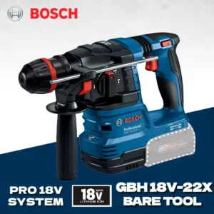 BOSCH GBH 18V 22X Cordless Rotary Hammer Impact Drill Hammer SDS PLUS Professional 18V Brushless Power Tools GBH 18V 22 X