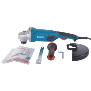 BYT 1802 Industrial 180mm Electric Angle Grinder 1800W High Power Handheld Corded Angle Grinders for Polishing Cutting Machine