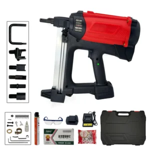 Battery Operated Electric Nail Gun 7.4V 90J Cordless Finish Nail Gun for Drive Pins