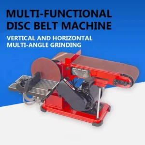 Belt Disc Sander Benchtop Disc Belt Sander 350W Powerful Bench Sander for Woodworking