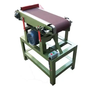 Bench Belt Sander with Adjustable Worktable for Precision Grinding