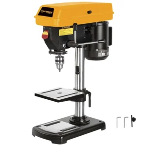 Bench Drill 8″ Drill Press 5 Speed Solid Steel Industry Press Stand Drilling 350W Stand Benchtop Drill Press