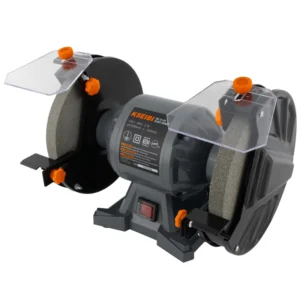 Bench Grinder 200mm 350W for Shaping Sharpening and Smoothing Various Materials