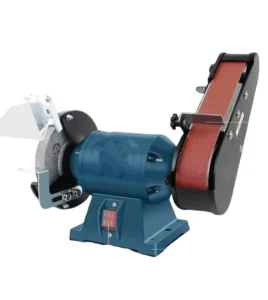 Bench Grinder & Belt Sander One Machine With Two Functions for Home and Factory Workshop Use
