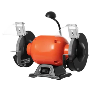 Bench Grinder for Fast Sharpening Grinding 6 inch Single Speed 3450RPM High Speed 250W 2.1A 1 3Hp Induction Motor