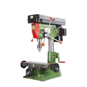 Bench Table Drilling Machine 10 In. Belt Driven ZX7016 with Rotary Table Mini Drill Press