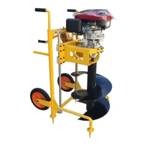Big Power 196cc Earth Auger Hole Digger Ground Drill 4 Cycle 6.5HP Engined