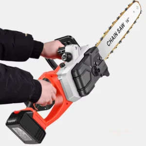 Big Power Chainsaw Wood Cutting Chain Saw High Quality Lithium Battery Cordless Wood Cutter Saw Chain