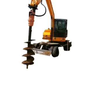 Big Power Earth Auger Ground Hole Drill Post Hole Auger Drill