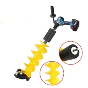 Big Tree Multifunctional Ice Drilling Earth Auger Machine ODM/OEM Supported Stepless Speed Regulation Battery Power