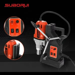 Borui Mini Drill Press Bench Table Drill Press Hss Annular Broach Cutter Portable Magnetic Drill Press Machine