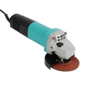 Brushless Cordless Angle Grinder 125mm 18V with 5 0Ah Battery 2 Port Charger and Variable Speed Dial for All Material Grinding