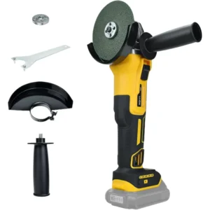 Brushless Cordless Angle Grinder 40V High Torque Dust Proof Portable Power Tool for Industrial Polishing