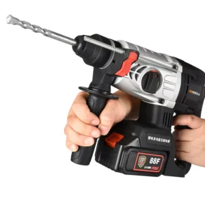 Brushless Drill Hammer Machine Cordless Rotary Hammer Drill 21 V Lithium Power Tools