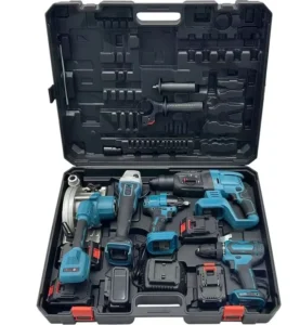 Brushless Drills Angle Grinders Wrenches and 5 in 1 Tool Sets for Wood Metal and Concrete
