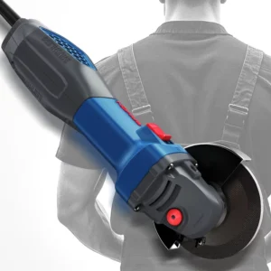 Brushless Electric Angle Grinder with Safety Features for Professional Metal Polishing and Surface Conditioning