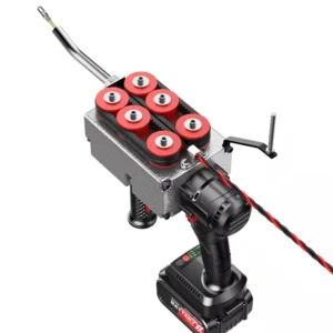 Brushless Electrician Stringing Machine Durable Electric Pipe Threader Battery-Powered Industrial & DIY Grade
