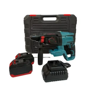 Brushless Industrial Grade 21V Battery Powered Rotary Hammer Drill for Hammering and Drilling