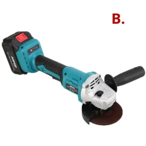 Brushless Lithium Rechargeable Multi Function Angle Grinder for Grinding Polishing Cutting Household & Industrial Use