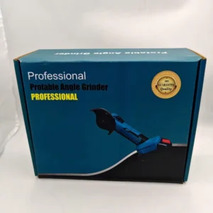 Brushless Mini Angle Grinder Cordless Battery Powered Metal Grinding Cutting Tool 19500 RPM Alloy Steel Construction