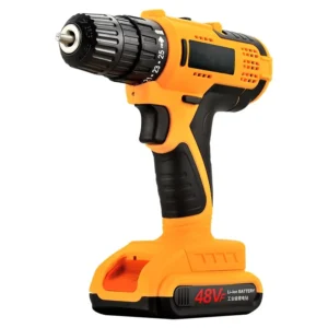 Brushless Motor Cordless Impact Drill with Variable Speed and Rechargeable Battery