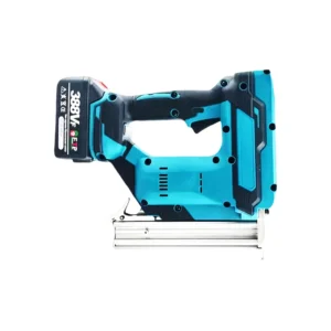 Brushless Wireless Lithium Electric Nail Gun Set DIY Grade Steel Straight Nail Gun for Woodworking Decoration Lithium Battery