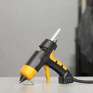 C2 DIY Adjustable Digital Display Battery Powered Lithium Hot Melt Glue Gun 2-4 Glue Stick 1 Year Warranty