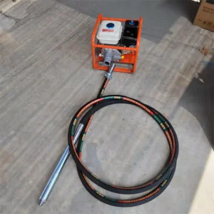 CE Certified 170F 7.0HP Gasoline Internal Concrete Vibrator with Flexible Shaft and Poker