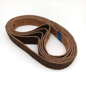 CHGV Premium Wear Resistant Brown Nylon 2×72 Ceramic Sanding Belt for Custom Handmade Knife Blade Surface Grinding