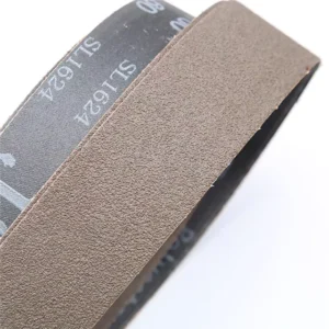 Calcine Aluminum Oxide Overlap Sanding Belts 60 80 120 150 240 400 Grit Sander Sandpaper OEM Abrasive Belts