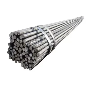 China Factory Deformed Iron Bar 6mm 8mm 10mm HRB500 Hot Rolled Steel Rebar for Civil Engineering