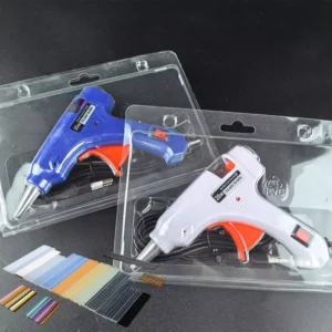 China Manufacturer European Standard 20w Hot Melt Glue Gun 7MM Packing DIY Professional Hot Glue Gun