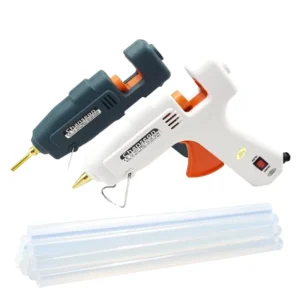 Colorful 60W DIY Grade Hot Melt Glue Gun with 20pcs 11mm Diameter Glue Sticks Industrial Thermo Electric Heat Temperature Tool