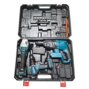 Combined Lithium Battery Cordless Drill Handheld Electric Hammer Impact Drill Brushless Angle Grinder Wrench Electric Tool Set
