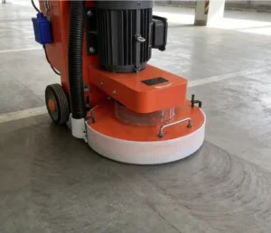 Concrete Grinder Machine 220V Concrete Floor Grinding Machine With Dust Vacuum