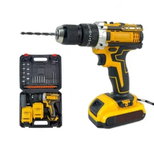 Cordless 20V DC Screwdriver Sets Multi Function Battery Charging Electric Hand Drill for Construction Use 30Nm Torque Variable