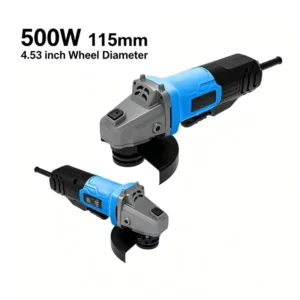Cordless Angle Grinder 115mm Disc Diameter Home Use Powerful Hand Portable Grinder for Cutting Polishing