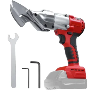 Cordless Brushless Electric Metal Shears Battery Powered 1mm Cutting Capacity for Stainless Steel Iron Carpets Leather