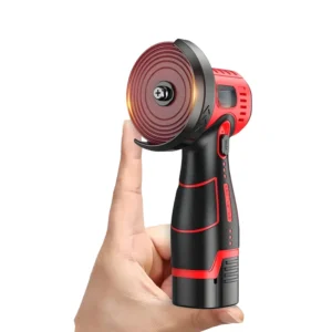 Cordless Brushless Industrial Grade 16.8V Battery Slide Angle Grinder 300-650W 76.1mm Cutting Disc Outdoor Repairs Metal