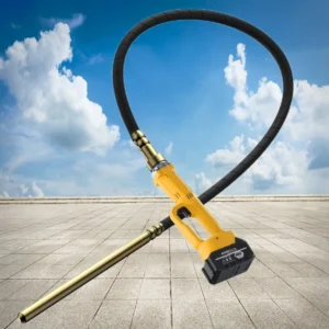 Cordless Concrete Vibrator Handheld Lithium Battery Powered Vibrating Poker with Brushless Motor for Construction