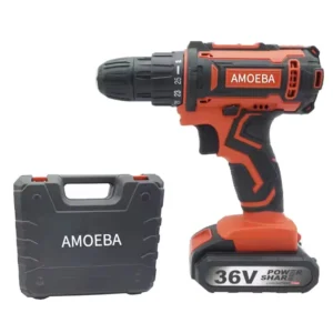Cordless Drill Electric Screwdriver 36V Lithium Battery Set Variable Speed Hand Drill for Repair OEM Home Industrial Use