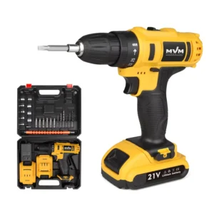 Cordless Drill Mini and Impact Drill Power Tool Kit 20V Rechargeable Battery Set for Home Use