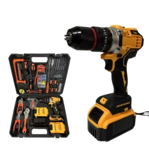 Cordless Electric Drill Brushless Motor Variable Speed 12-24V for DIY Repair Power Tool Custom OEM Battery Charging