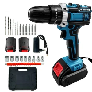 Cordless Electric Drills Portable Hand Held Lithium Battery Tools Set Mini Drill Machine Power Drills Kit