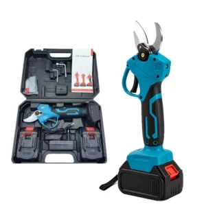 Cordless Electric Garden Combo Kit Pruning Shear & Chainsaw with Lithium Battery Power Brushless Technology